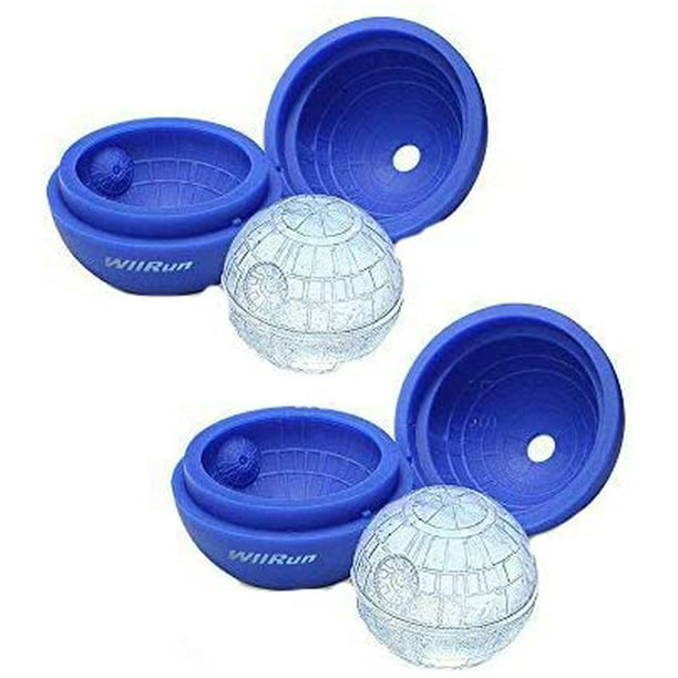 3D Silicone Death Star Ice Cube Round DIY Mould Pudding Jelly Mold Ice Trays 
